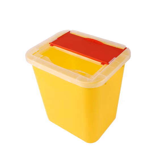 의료 안전 일회용 플라스틱 샤프 용기/샤프 용기/바늘 용기/PP 의료용 샤프 박스/화학 폐기물용 안전 용기