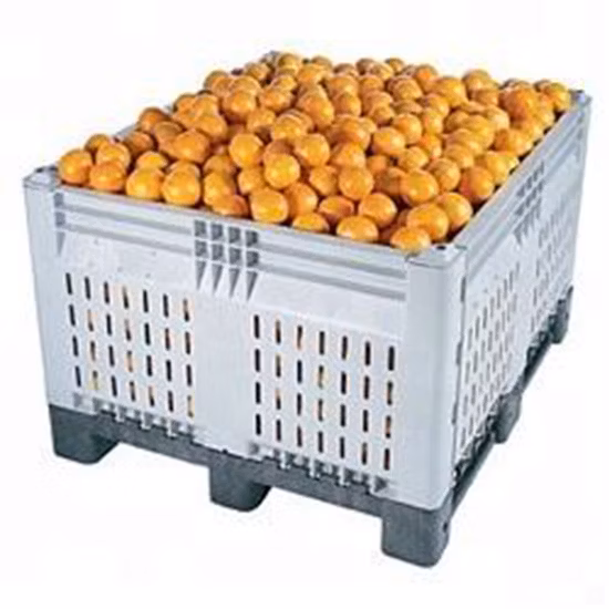 접이식 내구성이 뛰어난 산업용 플라스틱 보관 상자 상자 팔레트 상자